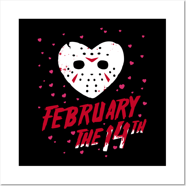 February The 14th Wall Art by SunsetSurf